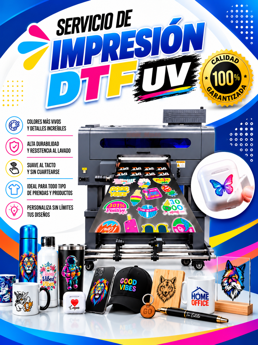 Impresión - DTF UV