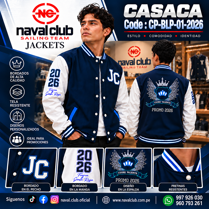 Casaca de Promoción CP-BLP-01-2026