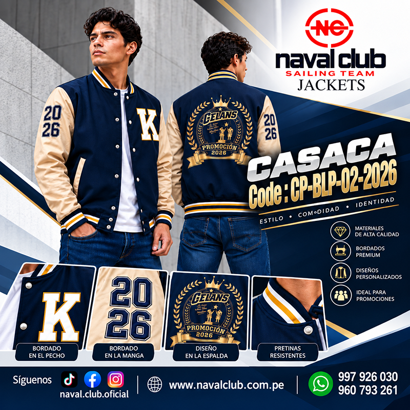 Casaca de Promoción CP-BLP-02-2026